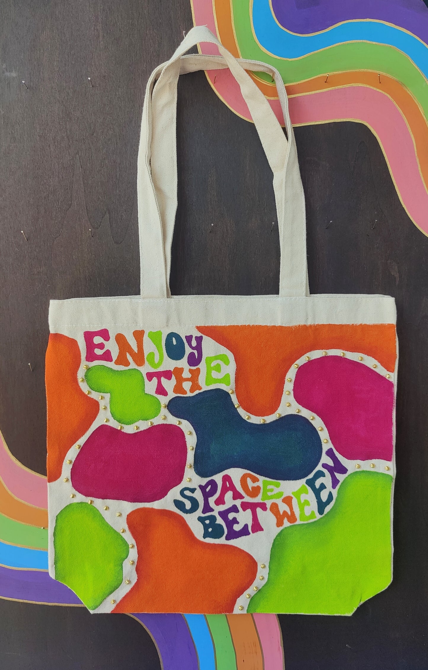 Enjoy The Space Between Tote Bag